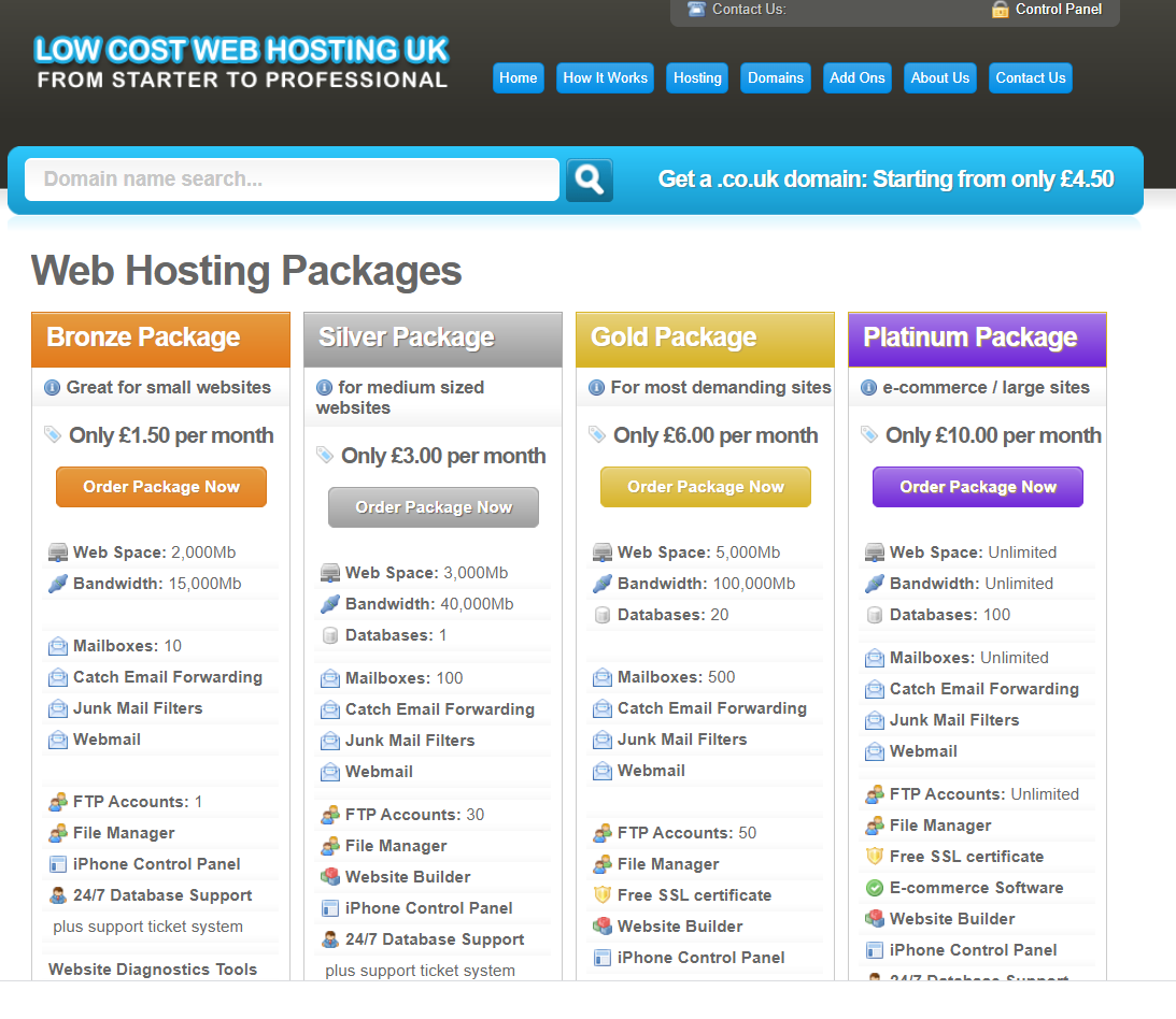  Low Cost Web Hosting UK Trade And Industry Awards
