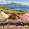 AI-generated illustration for Arran Ice Cream; not actual premises, products, people or equipment.