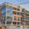 AI-generated illustration for GRAHAM Construction; not actual premises, products, people or equipment.